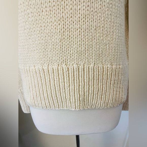 WOMMELSDORFF BERLIN HANDMADE 100% CASHMERE ECRU SWEATER - Picture 13 of 15